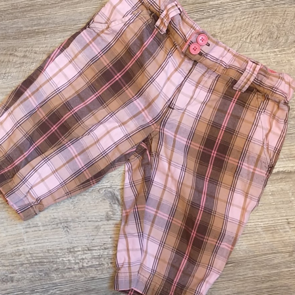 👑3/$15👑  Plaid Shorts - Girls M,  7/8